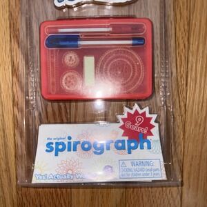 NIB World's Smallest Original Spirograph With 9 Gears